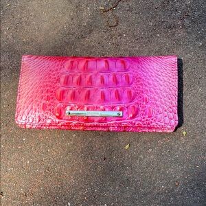 Pink Brahmin Wallet Clutch